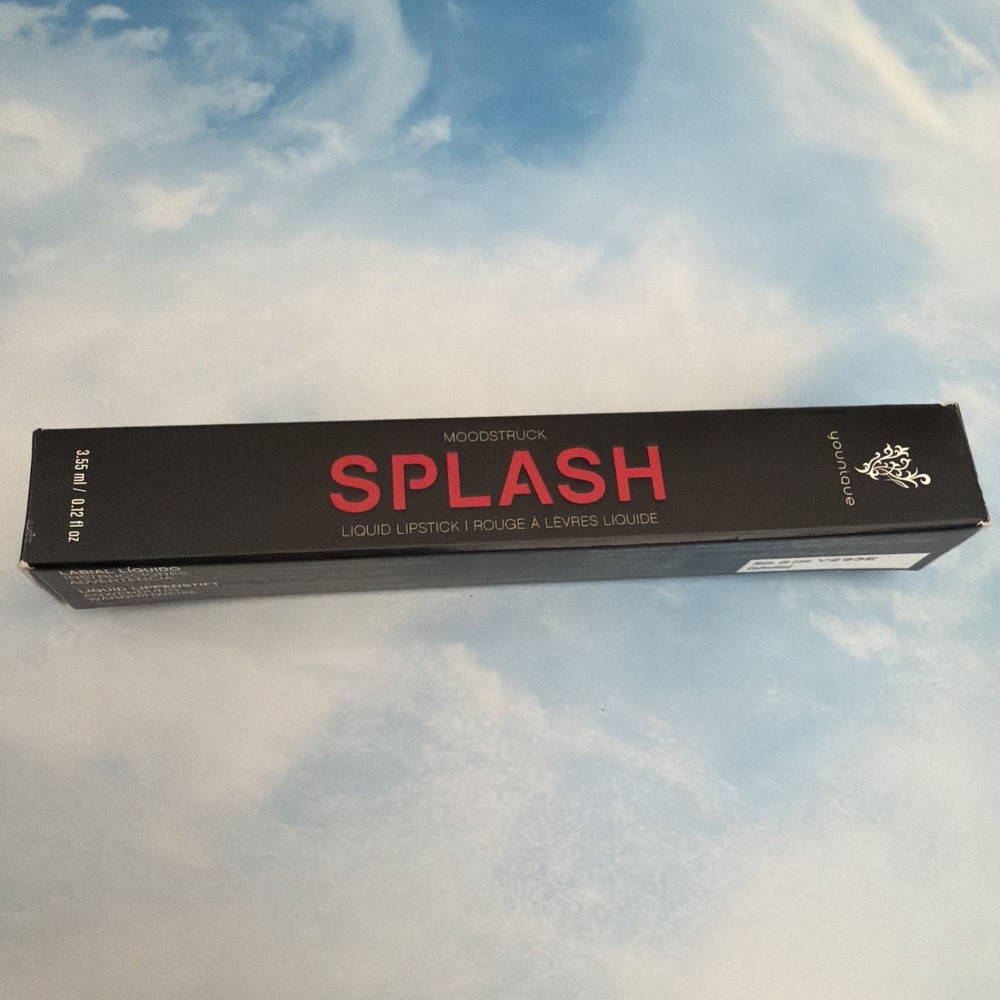 Younique Moodstruck Splash Liquid Stubborn Lipstick .12 oz - New